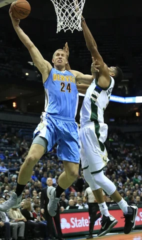 Adidas Mason Plumlee #24 Team-Issued Denver Nuggets NBA Basketball Shorts 2XL+2 Cover