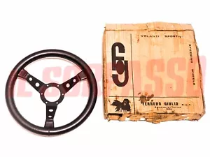 VOLANTE FERRERO A CALICE FIAT 124 COUPE 127 128 131 X19 A112 ABARTH ORIGINALE - Foto 1 di 5