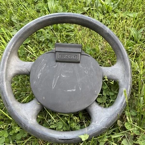 EZ-GO TXT GOLF CART OEM STEERING WHEEL Black Skinny Grip 13 Inch - Bild 1 von 3