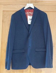 Selected Homme. Brand New Blazer. Navy Check. £95.00. 36 Regular - Picture 1 of 6