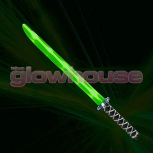 Juguete Light Up Ninja Sabre plástico intermitente verde - Imagen 1 de 1