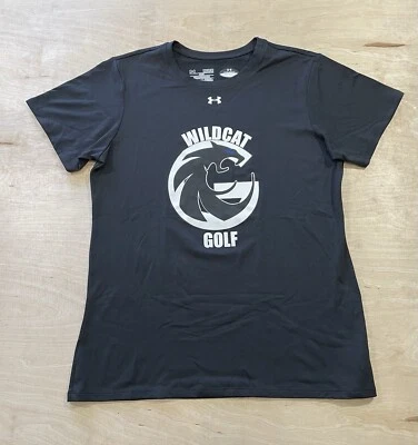 Under Armour  Women Size M Wildcat Golf Graphic Short Sleeve T-Shirt - Image 1 of 4