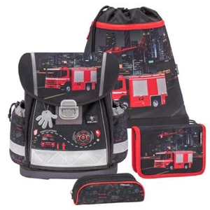 Belmil Schulranzen Set Feuerwehr Jungen 1.Klasse Grundschule Classy