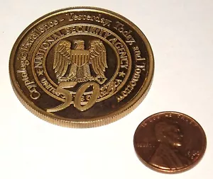 Moneda Desafío - Agencia de Seguridad Nacional - Crypto Excellence - 50 - 1952-2002 - Imagen 1 de 2