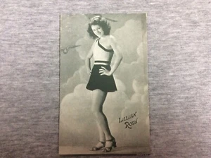 Arcade Exhibit Card Movie Star Lillian Roth Beach Photo - Picture 1 of 7