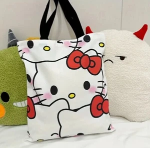Sanrio Hello Kitty Sanrio Tote Bag - Xmas Gift Girls Cute Kawaii 40cm x 35cm - Picture 1 of 8