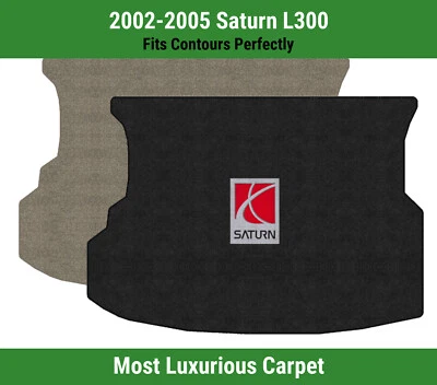Alfombra de maletero Lloyd Luxe para Saturn L300 2002-2005 con logotipo de Saturn Foto 1 de 4