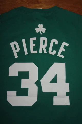 Adidas PAUL PIERCE No. 34 BOSTON CELTICS (XL) T-Shirt Jersey Cover