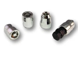 Set of 4 12x1.25 Lug Nut Wheel Locks Maxima Altima 370Z G37 Scion FRS FR-S 86 - Picture 1 of 2