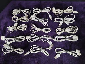 (OEM) Apple 30-pin to USB OEM cables (15 cable bundle) - Picture 1 of 1