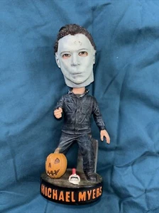 HALLOWEEN MICHAEL MYERS KOPFKLOPFER WACKELKOPF HEADKNOCKER VON NECA 2004 Spielzeug - Bild 1 von 6