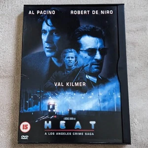 Heat DVD, Region 2, De Niro, Kilmer, Pacino, Import - Picture 1 of 3
