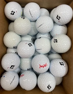 24 Bridgestone Tour B X Near Mint 4A Used Golf Balls FREE SHIPPING - Picture 1 of 2
