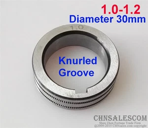 Wire Feed Roller Knurled Groove 1.0-1.2 Diameter 30mm MIG MAG Welding Machine - Picture 1 of 3