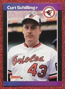 1989 DONRUSS #635 CURT SCHILLING ROOKIE RC NM OR BETTER ORIOLES RED SOX (B) - Picture 1 of 1