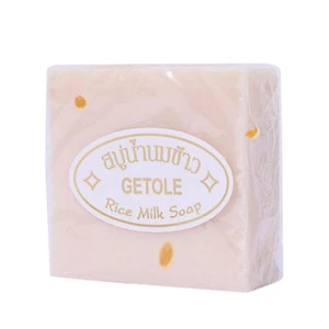 3X Thailand Rice Milk Soap Bar Original Handmade Gluta Collagen For Face&Body - Picture 1 of 9