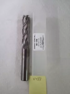 FRESA TERMINALE IN CARBURO PER SGROSSATURA MAIALE DIAMETRO 3/4" 300-4756. 4 FL. LOC USA 3" -v488- - Foto 1 di 4