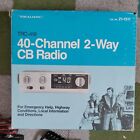 Vintage Realistic TRC-418 40-Channel 2-Way CB Radio 21-1511 Complete