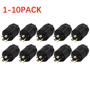 Lots of NEMA L15-30P Male Plug 30A 250V Locking Generator Plug L15-30 - Picture 1 of 10