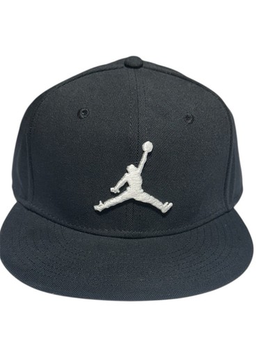 Nike Air Jordan Jumpman Pro Cap Baseball Nero Uomo Taglia M L Snapback Tesa Piatta