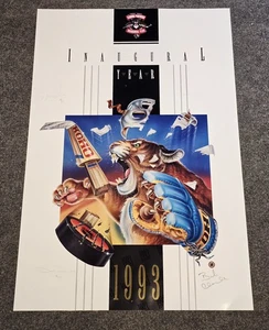 Signiertes Artist Proof /199 Florida Panthers Eröffnungsjahr 1999 handsigniertes Poster - Bild 1 von 11