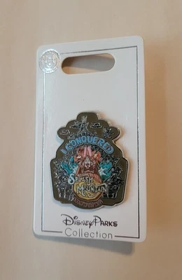 Disney Parks I Conquered Splash Mountain Fantasy Pin Brer Rabbit Trading New - Image 1 of 2