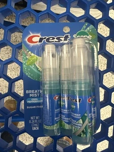 Crest Breath Mist mit Zielfernrohr langanhaltende Pfefferminze 4 Stück je 0,24 Unzen - Bild 1 von 2
