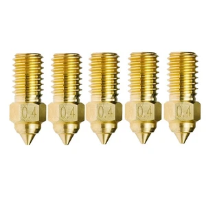 5PCS 3D Printer Brass Nozzle for -7//Ender3V3 SE High Speed High3963 - Afbeelding 1 van 9