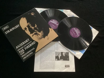 SET 468-468A Stravinsky - The Firebird - Ansermet - NB x2 UK Box Set & Insert NM - Image 1 of 4