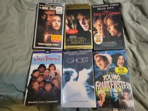 Sealed VHS Lot Collection Builder Ghost Young Frankenstein - Picture 1 of 3