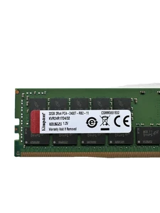 Kingston KVR24R17D4/32 32GB DDR4-2400 ECC Registered Server RAM (2Rx4 RDIMM) - Picture 1 of 2
