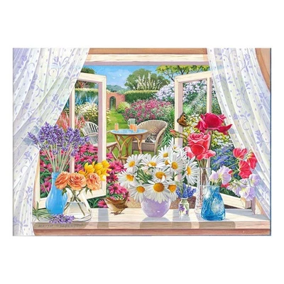 The House of Puzzles, Summer Breeze, BIG 250 Piece Jigsaw Puzzle - Image 1 of 4