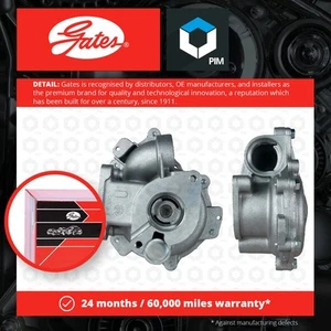 Water Pump fits BMW Z4 E85 2.0 05 to 09 N46B20B Coolant Gates 11517574119 New - Picture 1 of 2