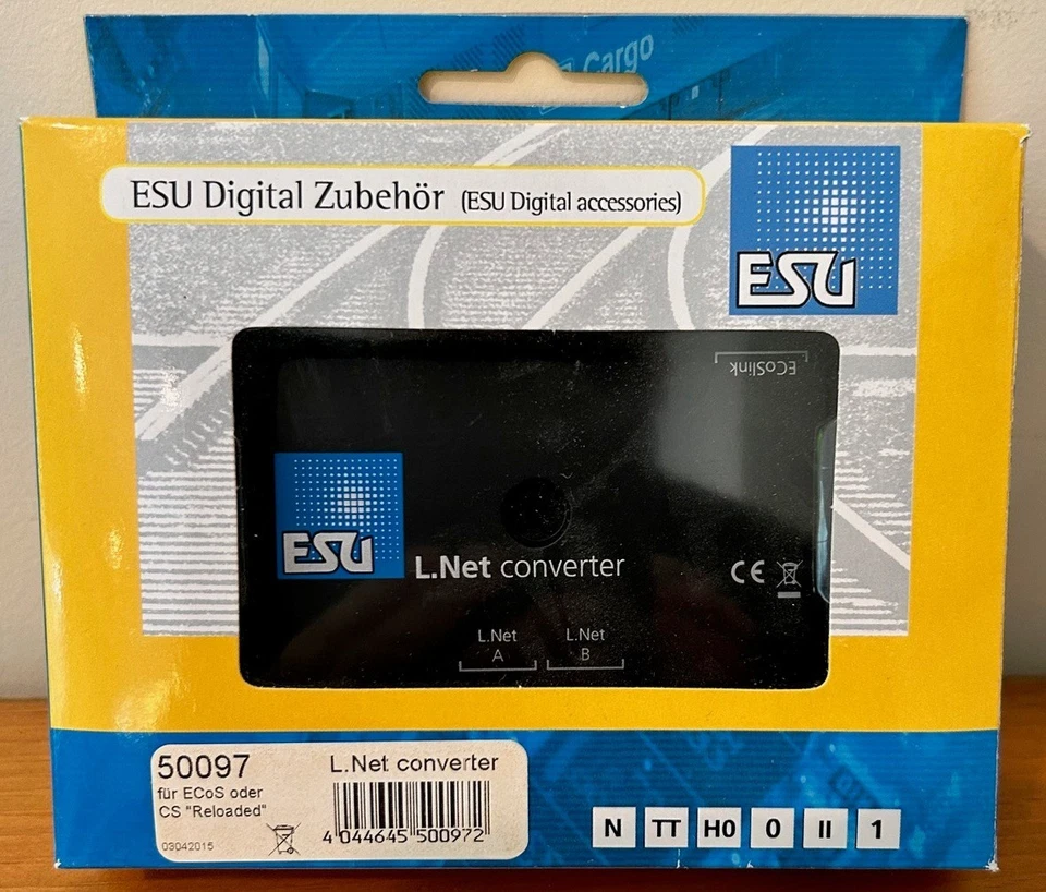 ESU 50097  L.Net Converter ~ The Integrator ~ LocoNet For ESU ECoS - Image 1 of 1