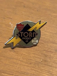 ASA Softball Fast Pitch Phoenix AZ Storm Anstecknadel 1" TOP ZUSTAND FS - Bild 1 von 3