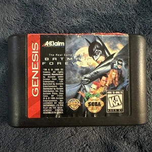 Batman Forever (Sega Genesis, 1995) solo carta originale e testato - Foto 1 di 5
