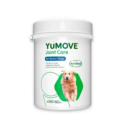 Lintbells YuMOVE senior Dog Joint Supplement for Stiff Older Dogs - 240 Tablets