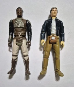 Vintage Star Wars Han Solo Bespin Outfit 1980 Lando Calrissian 1983 Figur - Bild 1 von 10