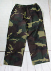 Italian Army Woodland camouflage Ripstop Waterproof over trousers size 52cm