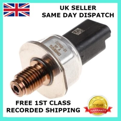 NUEVO SENSOR DE PRESIÓN CARRIL DE COMBUSTIBLE PARA RENAULT MEGANE IV MK4 1.5 dCi 90/110 2015-ON Foto 1 de 4