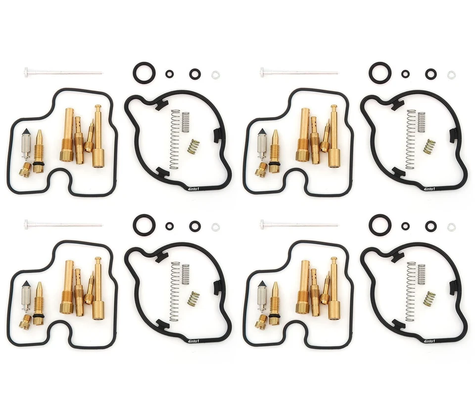 Juego de 4 kits de reconstrucción de carburador de goma Viton Deluxe Honda CBR600F2 CBR600 91-94 Foto 1 de 1