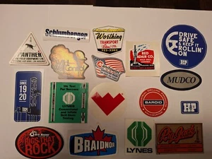 Red Adair Baroid Manitowoc Wild sticker Iron Worker Oilfield Steel Worker PMG 9 - Picture 1 of 5
