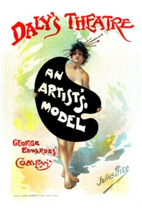 Poster Pubblicità An Artist's Model George Edwardes Daly’s Theater Stampa artistica - Foto 1 di 1