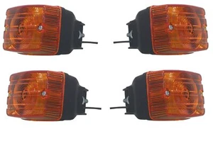 Juego completo de 4 señales de giro delanteras y traseras para Kawasaki AR 80 C 1983-1990 - Imagen 1 de 2