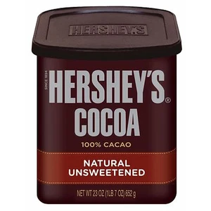 HERSHEY'S Cocoa 100% Natural Unsweetened Chocolate Powder 23 oz - Picture 1 of 1