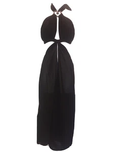 Gottex Coverup Dress Swim Black NWT 188$ - Picture 1 of 8