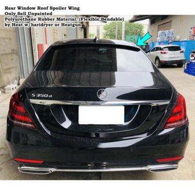 Alerón de ventana trasera SpX 364RO RBO para Mercedes Benz S W222 2014~2020 sedán Foto 1 de 4