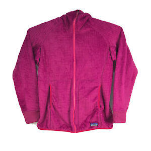 Patagonia R3 Pink Hoody Jacket Reversible Hooded Women's Size Large 