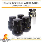 Black Locking Wheel Nuts 12x1.5 Bolts for Isuzu D-Max 4x2 [Mk2] 12-16