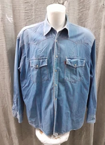 Camicia Jeans Levi's Uomo cotone taglia L - Foto 1 di 8